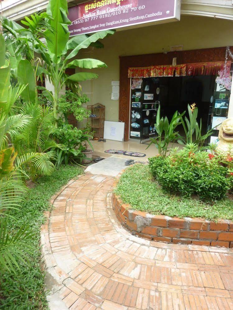 Angkor Reas Guesthouse Ciudad de Siem Riep Exterior foto